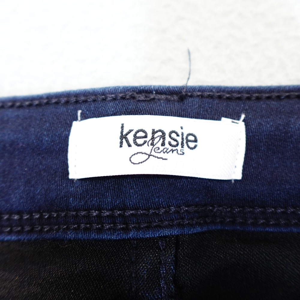 Kensie Jeans Women 10/30 Blue Skinny Denim Pants Casual Stretch Dark Wash - Picture 2 of 11
